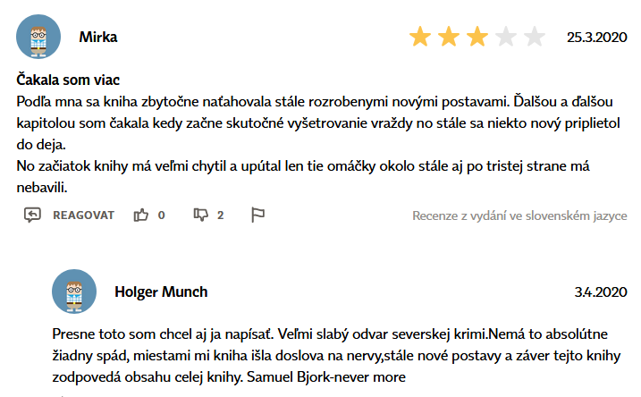 Recenze knihy na Martinus.cz
