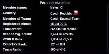 BOINC statistika